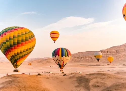 Luxor Tagesausflug mit Heißluftballonfahrt